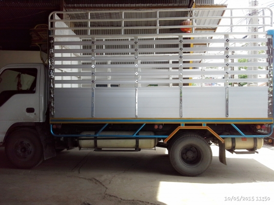 ขาย 6ล้อISUZU NPR77Lดั้ม รถประกอบ NGV100ํ เครื่อง4HF1 สภาพพร้อมใช้