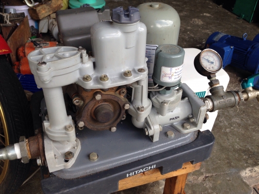 ขายปั้มน้ำอัตโนมัติแรงดันคงที่ Hitachi 200W สภาพดีเดิมๆ วิ่งนิ่ม ตรวจเช็คแรงดันเรียบร้อย พร้อมใช้งาน ขายปั้มน้ำอัตโนมัติแรงดันคงที่ Hitachi 200W สภาพดีเดิมๆ วิ่งนิ่ม ตรวจเช็คแรงดันเรียบร้อย พร้อมใช้งาน