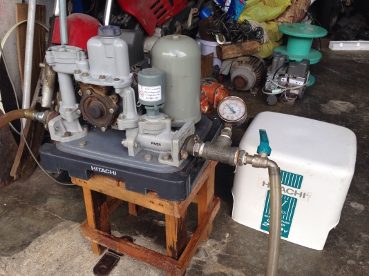 ขายปั้มน้ำอัตโนมัติแรงดันคงที่ Hitachi 200W สภาพดีเดิมๆ วิ่งนิ่ม ตรวจเช็คแรงดันเรียบร้อย พร้อมใช้งาน ขายปั้มน้ำอัตโนมัติแรงดันคงที่ Hitachi 200W สภาพดีเดิมๆ วิ่งนิ่ม ตรวจเช็คแรงดันเรียบร้อย พร้อมใช้งาน