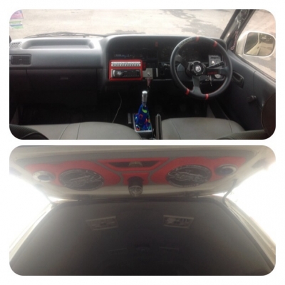 รถตู้หลังคาสูง เครื่อง2L พร้อมใช้งาน เครื่องเสียงพร้อม ภาษี59