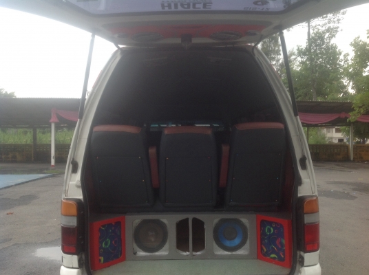 รถตู้หลังคาสูง เครื่อง2L พร้อมใช้งาน เครื่องเสียงพร้อม ภาษี59