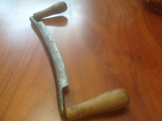 ขายใบมีดโค้งโบราณสำหรับแต่งไม้ ด้ามจับไม้คู่ ด้ามจับหัก 1 ข้างนำ DIY ด้ามเองได้