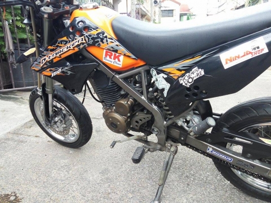 ขาย Dtracker 150 สีส้ม ปี2013 ราคา 42,500 บาท สถานะรอเล่มเขียวครับ ขาย Dtracker 150 สีส้ม ปี2013 ราคา 42,500 บาท สถานะรอเล่มเขียวครับ