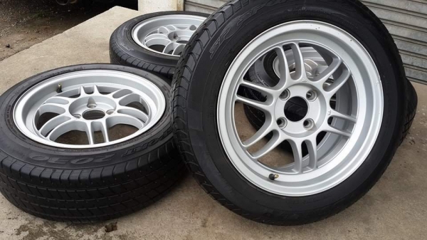 RPF1 ขอบ 15 4รู100 แถมยางดอกหนาๆ