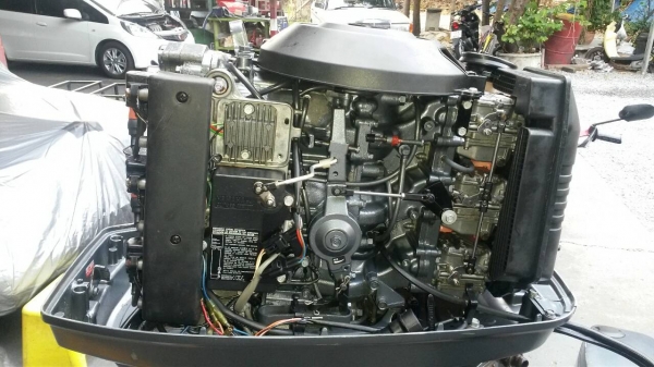 เครื่องเรือ YAMAHA 80 แรง 2 จังหวะ หาง 21