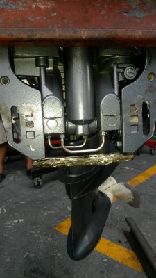 เครื่องเรือ YAMAHA 80 แรง 2 จังหวะ หาง 21