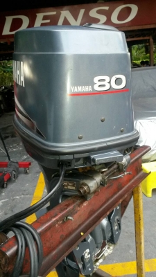 เครื่องเรือ YAMAHA 80 แรง 2 จังหวะ หาง 21