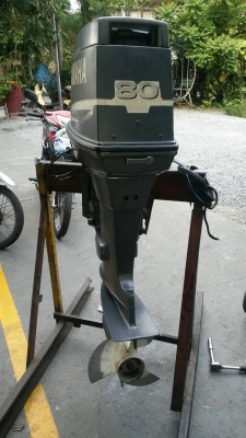เครื่องเรือ YAMAHA 80 แรง 2 จังหวะ หาง 21