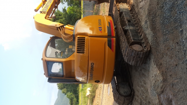 ขายรถขุดมือสองญี่ปุ่นSUMITOMO SH55U-2แทรคเหล็ก ขายรถขุดมือสองญี่ปุ่นSUMITOMO SH55U-2แทรคเหล็ก