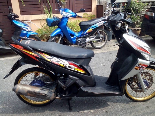 ขาย Honda Click 110 คาร์บูแดช,ลูกโต,ยืดก้าน,เล่มทะเบียน+พร้อมชุดโอน ภาษีไม่ขาด ขาย Honda Click 110 คาร์บูแดช,ลูกโต,ยืดก้าน,เล่มทะเบียน+พร้อมชุดโอน ภาษีไม่ขาด