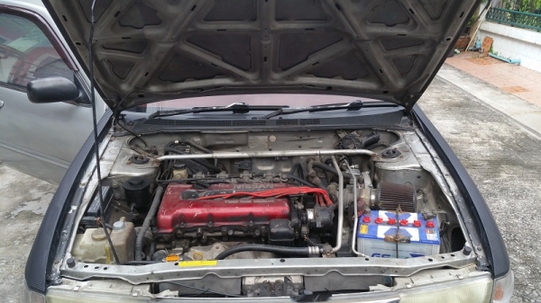 นิสสัน ซันนี่ เครื่องSR20ฝาแดง เกียร์ออโต้ ติดแก๊ส