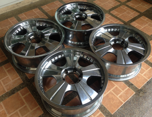 ล้อ VIP ขอบ20 6รู139 สภาพสวย ไม่มีซ่อม