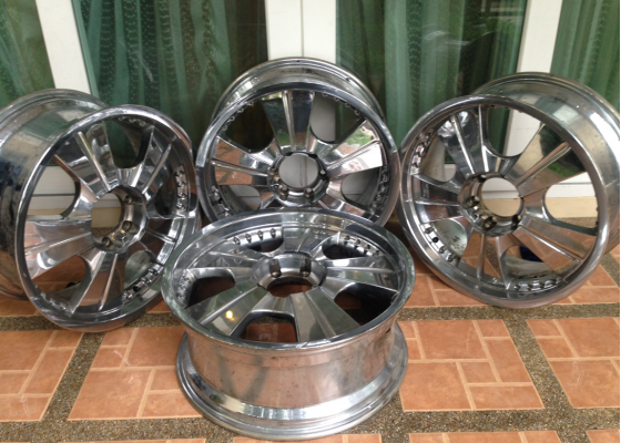 ล้อ VIP ขอบ20 6รู139 สภาพสวย ไม่มีซ่อม