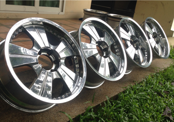 ล้อ VIP ขอบ20 6รู139 สภาพสวย ไม่มีซ่อม