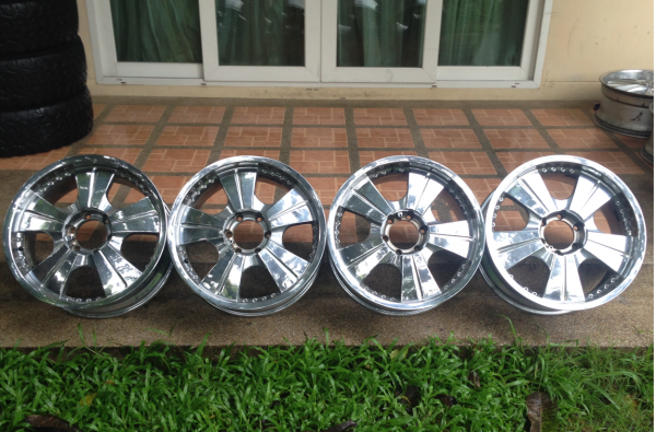 ล้อ VIP ขอบ20 6รู139 สภาพสวย ไม่มีซ่อม