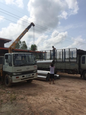 ขาย  6 ล้อ HINO 210 แรง ติดเครน KATO 3.6 ตัน