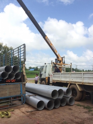 ขาย  6 ล้อ HINO 210 แรง ติดเครน KATO 3.6 ตัน