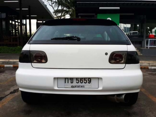 Honda civic eg 3d เกียร์ออโต้ เครื่อง vtec ดิสก์ 4 ล้อ เบาะพับตัวนอก โป่งหน้าหลัง ราคาไม่แพง