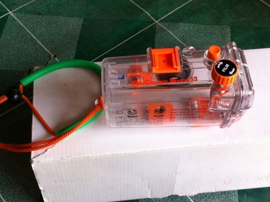 ตัวครอบกล้องเพื่อกันน้ำ เอาไว้ภ่ายใต้น้ำได้ ของใหม่ตามภาพ ได้จากญี่ปุ่น