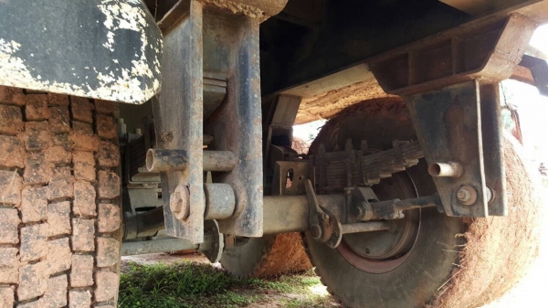 ขายหางเทนเลอร์คอกเกษตรไม่ดั้ม 3 เพลา ยาว 12 เมตร อู่สามมิตร ทะเบียนพร้อมโอน