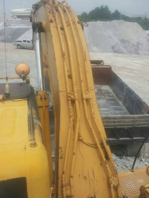 ขายรถแบคโฮ CAT 320C เอกสารเล่มทะเบียน ราคา 1200000