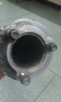 ขายท่อซิ่งBigbikeของKERKER by USAท่อทรงกลมท่อเข้า2นิ้ว8เซน ยึดน๊อต3ตัว