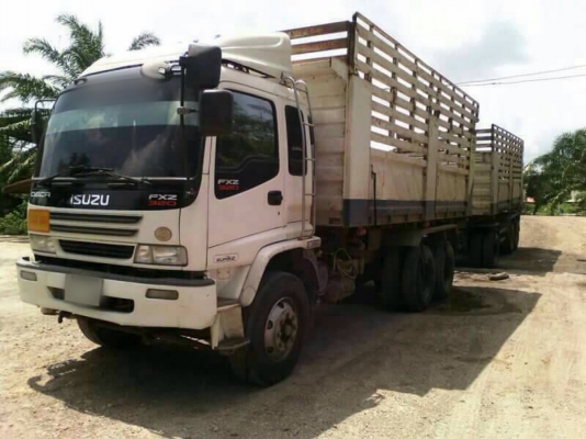 ขายรถ22ล้อดั้มพ์ ISUZU FXZ23NZHF24 เครื่อง 320แรงม้า กับหางSMM3เพลาแท้ ปี51 สนใจโทร 081-970-1072