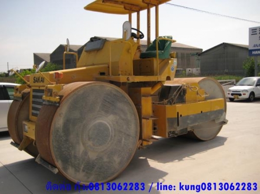 รถบด 3 ล้อเหล็ก R2 # 12294 Sakai รถนอก รอนำเข้าจากญี่ปุ่น โทร.กุ้ง:08133062283