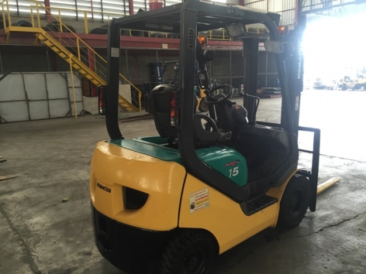 ขายโฟล์คลิฟท์ KOMATSU โคมัตสุ 1.5ตัน รุ่น20 รุ่นใหม่ เสายกสูง3เมตร เครื่องยนต์ดีเซล เกียร์ออโต้  ใช้งาน3699ช.ม.นำเข้าจากญี่ปุ่นโดยตรง  สนใจติดต่อ บริษัท ชัยเสรียานยนต์ จำกัด ติดต่อโดยตรงที่ 086-0801238