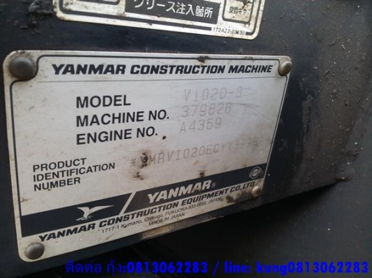 รถขุด ยันมาร์ VIO20-3 # 37982B รถนอก นำเข้าจากญี่ปุ่น โทร. กุ้ง:0813062283