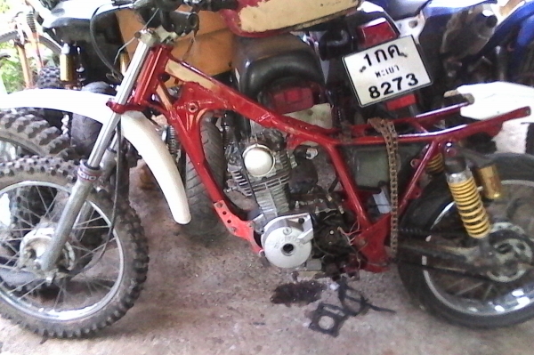ขาย ฮอนด้า tl 125 โปรเจค วินเทจ