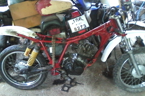 ขาย ฮอนด้า tl 125 โปรเจค วินเทจ
