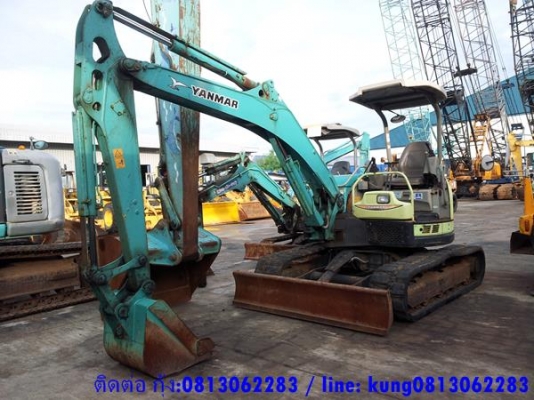 รถขุด ยันม่าร์ VIO50-5 # 50738B : รถขุด มือสอง นำเข้าจากญี่ปุ่น โทร.กุ้ง:0813062283