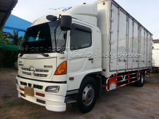 Hino500 ปี54 ตู้ยาว 7.30m