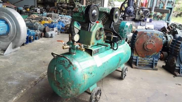 ====== Sold Out!! =====  ปั้มลม FUSHENG Taiwan 3 HP. 380V. 148 Lite สวยเดิมแน่นๆจัดส่งทั่วประเทศ!!