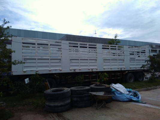 ขายด่วนครับ หัวลาก HINO MECA 260 ปี46 พร้อม หางคอก 2 เพลา ราคา 1,200,000 บาท พร้อมใช้งานครับ