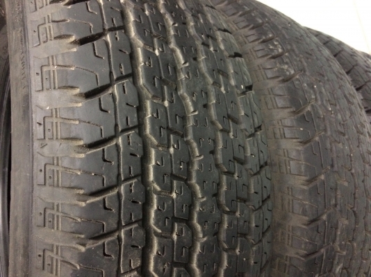 ขายยาง bridgestone Dueler h/t 840. 265 70 16 yy0314. ยางสวย สภาพ ดี ดอกยางนิ่ม