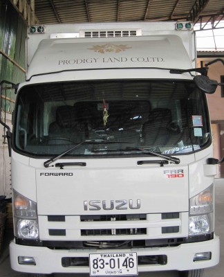 ISUZU FRR190NNXXQ รถยนต์ห้องเย็น 6 ล้อ