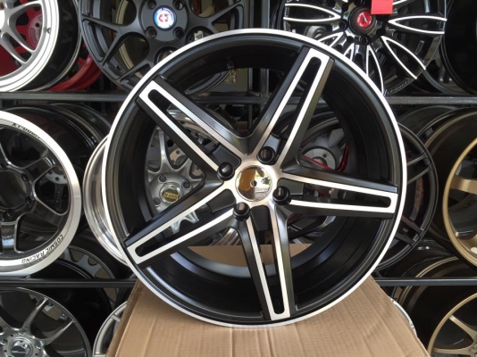 ล้อใหม่ ลาย Vossen CV5 ขอบ17x7.5 4/100 ET38 พร้อมยางใหม่ 205/45R17