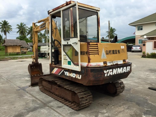 รถขุด YANMAR YB401U มีหัวเก๋ง นำเข้า มือสองญี่ปุ่น
