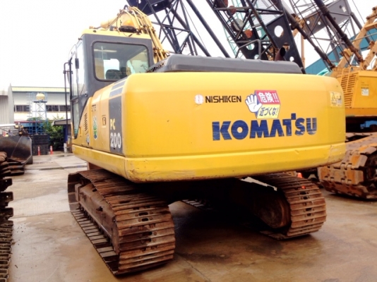 รถขุด Komatsu PC200-7#256005 นำเข้าจากญี่ปุ่น สนใจโทร. 080-6565422 (หนิง)