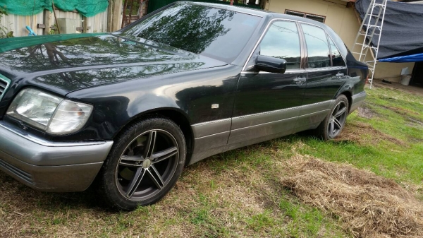 S-Class S320 ปี 96 รถสวยที่สุยในรุ่น แอร์เย็น ยางดี แม็กสวย ติดแก๊ส LPG หัวฉีด ออฟชั่น S500  รถอยู่รังสิต คลอง 2