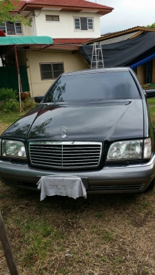 S-Class S320 ปี 96 รถสวยที่สุยในรุ่น แอร์เย็น ยางดี แม็กสวย ติดแก๊ส LPG หัวฉีด ออฟชั่น S500  รถอยู่รังสิต คลอง 2