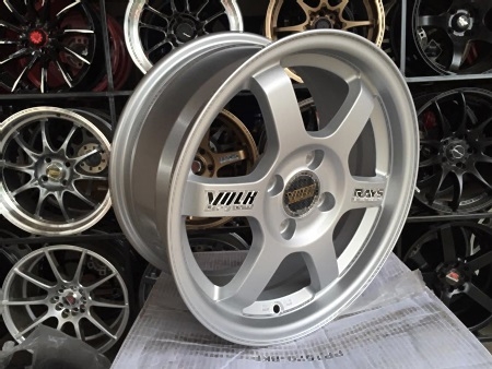 TE37 ก้านตรงสีบรอนซ์  ขอบ 15 4รู100 กว้าง 7 ออฟ35