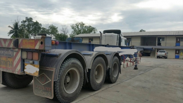 10ล้อหัวลาก+หางก้าง3คาน12เมตร SINOTRUX -345แรงม้าปี55ติดก็าซNGV