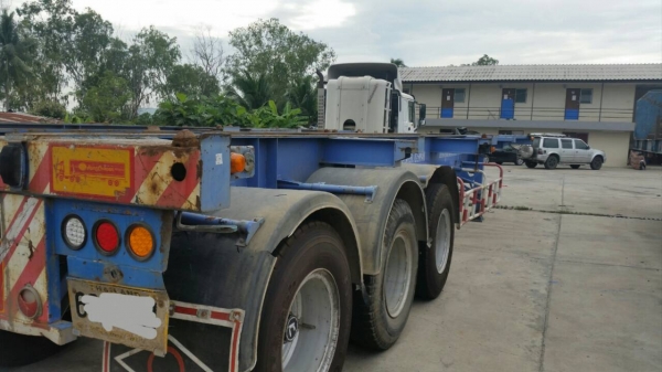 10ล้อหัวลาก+หางก้าง3คาน12เมตร SINOTRUX -345แรงม้าปี55ติดก็าซNGV
