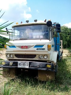 ขายสิบล้อเทลเลอบรรทุกรถเกี่ยวข้าว ฮีโน่ kt925ฟร้อมใช้