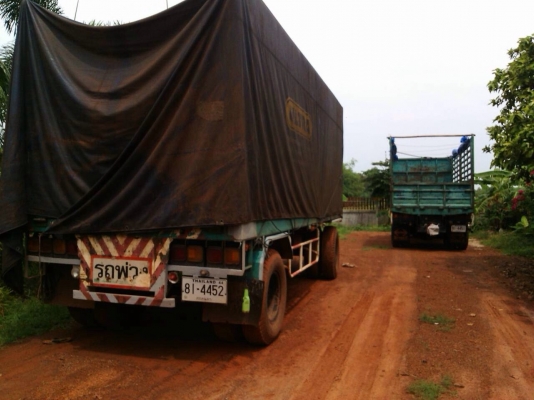 ขายด่วน  รถสิบล้อพ่วงแม่-ลูกไม่ดั้มพ์  ISUZU  ROCKY 210  สภาพดีมาก พร้อมใช้งานทันที  เอกสารพร้อม