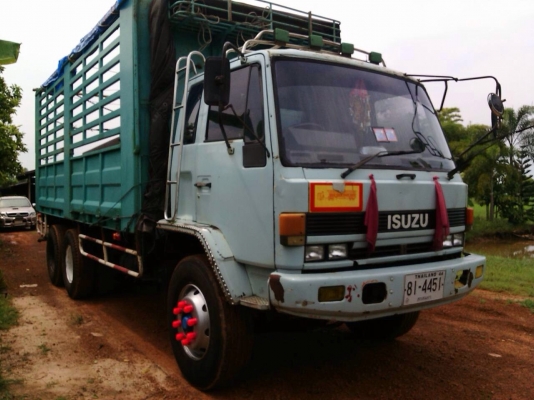 ขายด่วน  รถสิบล้อพ่วงแม่-ลูกไม่ดั้มพ์  ISUZU  ROCKY 210  สภาพดีมาก พร้อมใช้งานทันที  เอกสารพร้อม