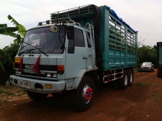 ขายด่วน  รถสิบล้อพ่วงแม่-ลูกไม่ดั้มพ์  ISUZU  ROCKY 210  สภาพดีมาก พร้อมใช้งานทันที  เอกสารพร้อม